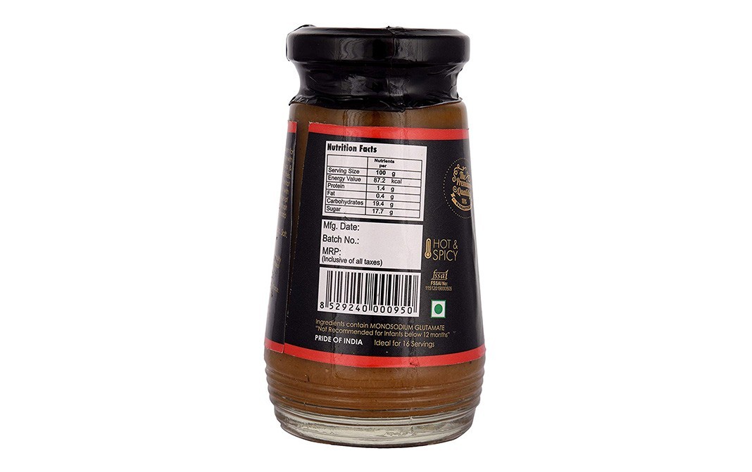 Fusion Platter Black Pepper Sizzler    Glass Bottle  250 grams
